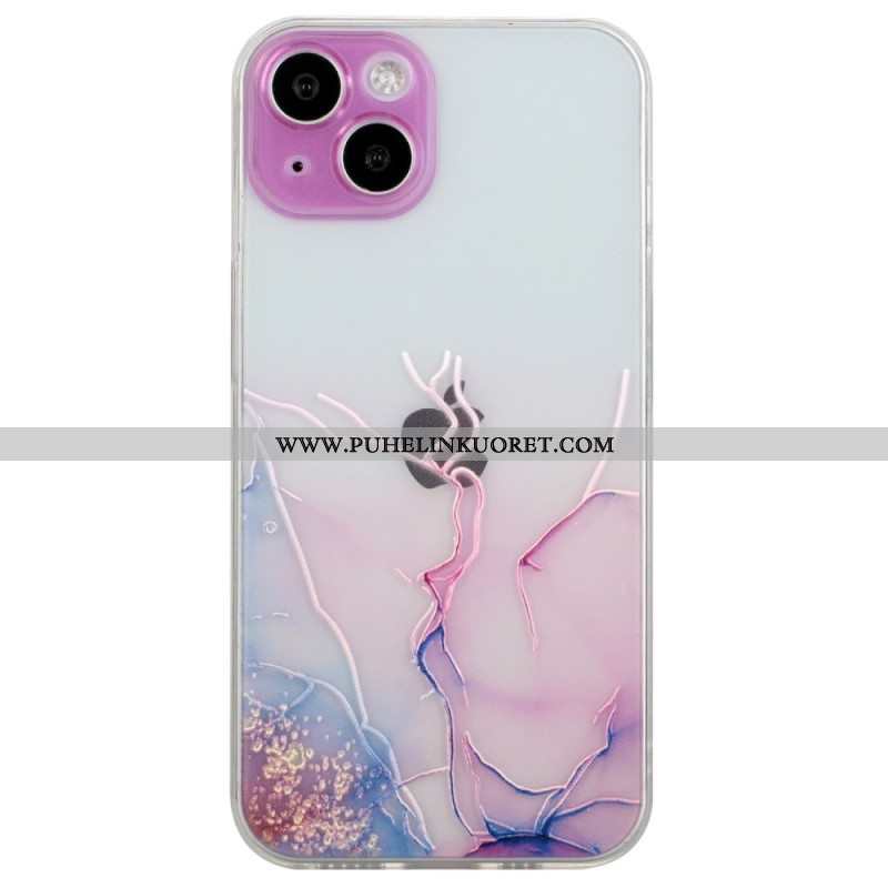 Case iPhone 15 Plus Joustava Marmori