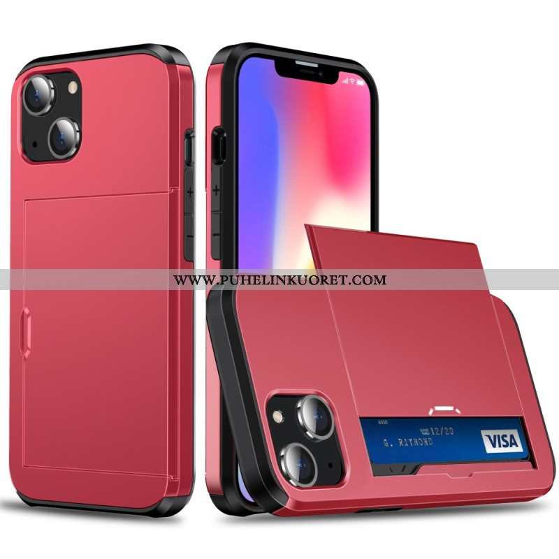 Case iPhone 15 Plus Integroitu Metallitehostekorttipidike