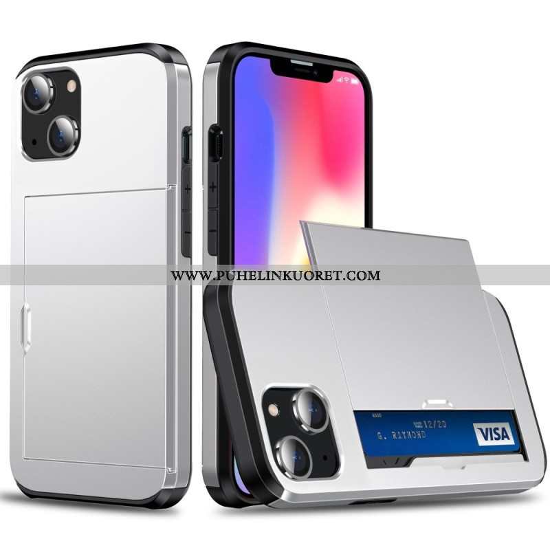 Case iPhone 15 Plus Integroitu Metallitehostekorttipidike