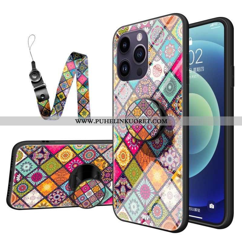 Kuori iPhone 15 Pro Max Patchwork