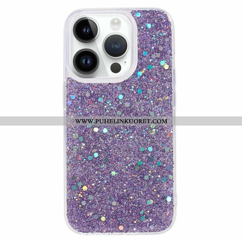 Kuori iPhone 15 Pro Pelkkää Glitteriä