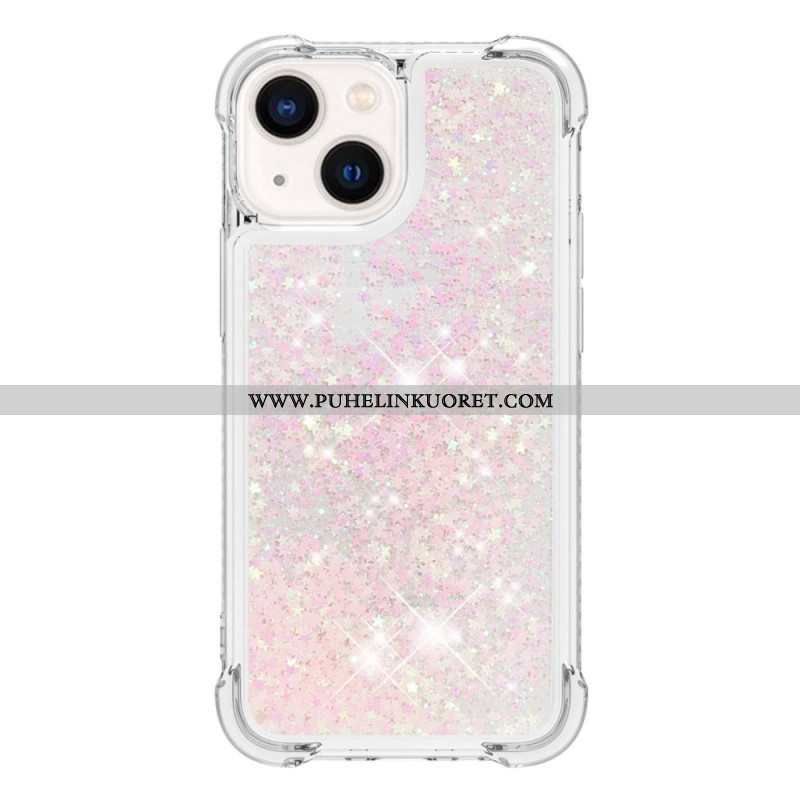 Case iPhone 15 Glitteriä