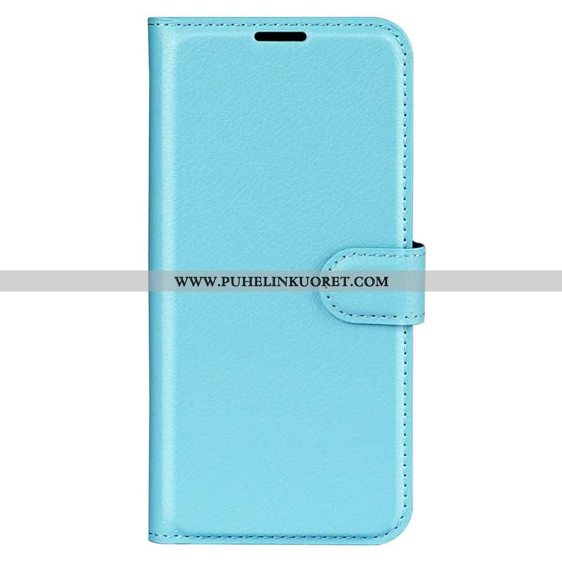 Kotelot Huawei Nova 11 Pro Classic Litchi Faux Leather