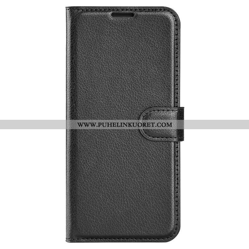 Kotelot Huawei Nova 12 Se Classic Litchi Faux Leather