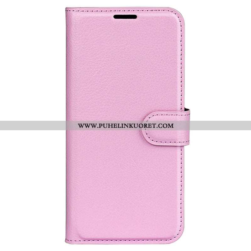 Kotelot Huawei Nova 12 Se Classic Litchi Faux Leather