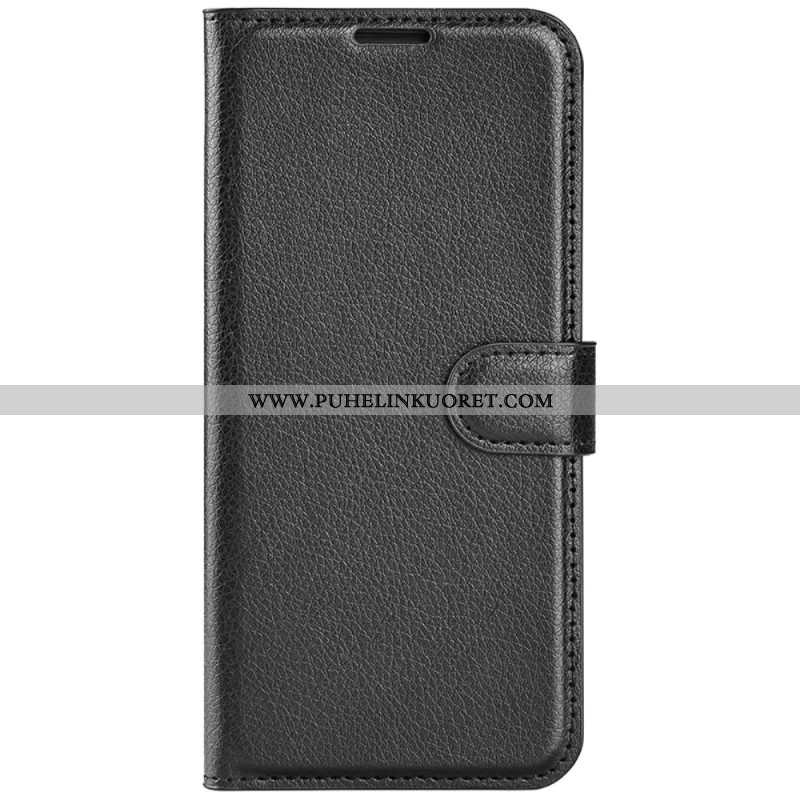 Kuoret Huawei Pura 70 Classic Litchi Faux Leather