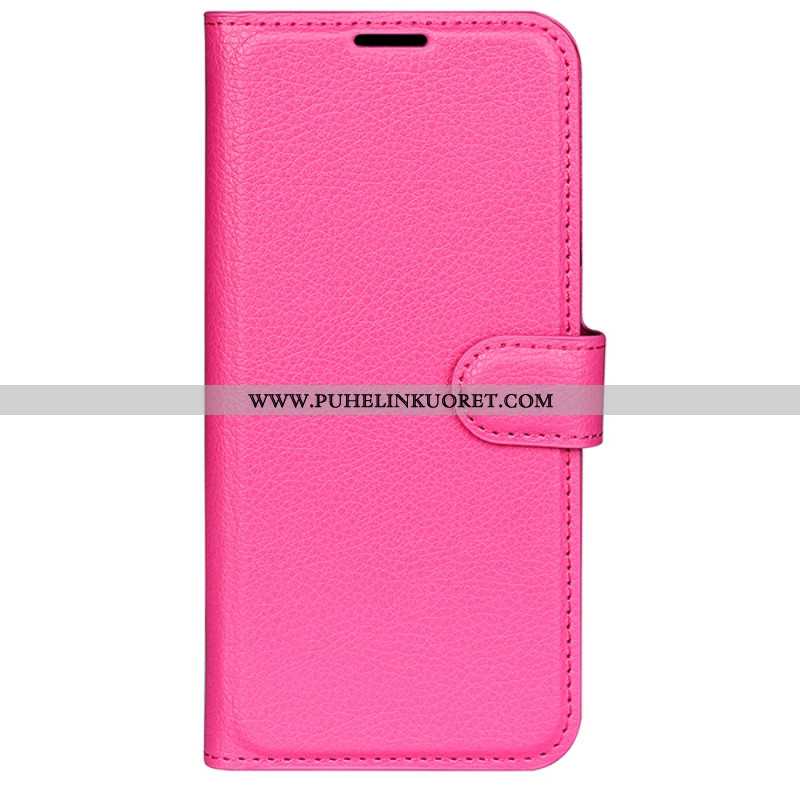 Kuoret Huawei Pura 70 Classic Litchi Faux Leather