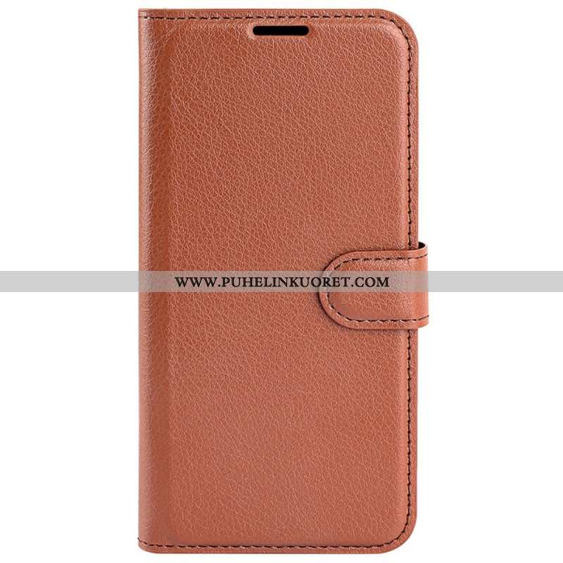 Kuoret Huawei Pura 70 Classic Litchi Faux Leather