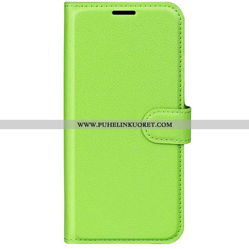 Kuoret Huawei Pura 70 Classic Litchi Faux Leather