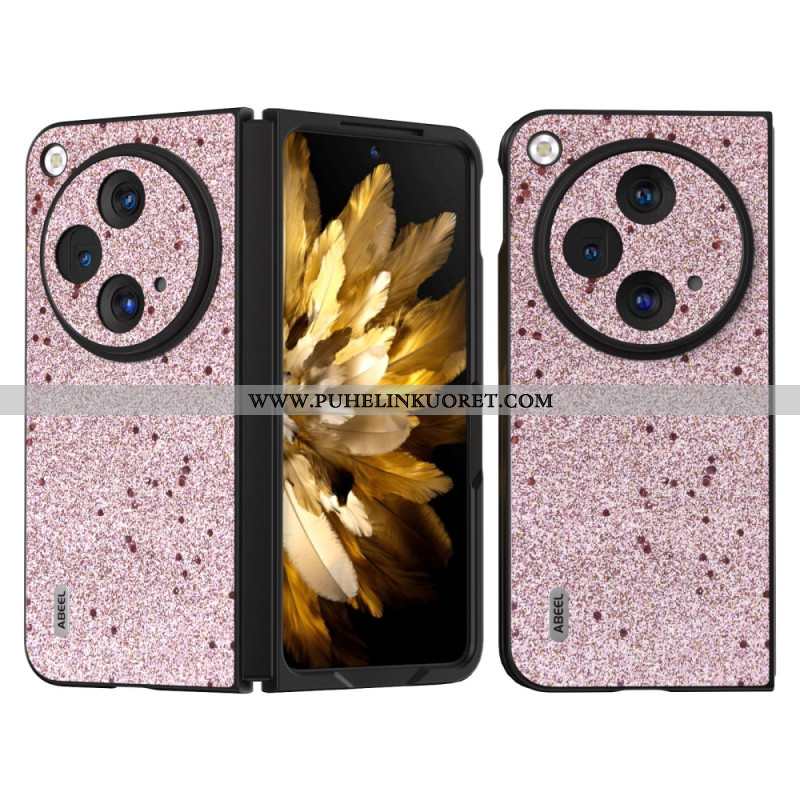 Case Oneplus Open Puhelinkuoret Keinonahka Glitter Abeel