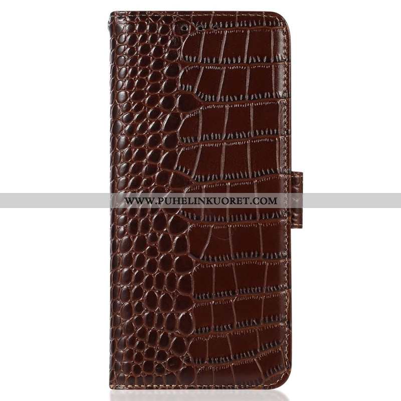 Kotelot Oppo A98 5g Khazneh Crocodile Style Rfid-esto