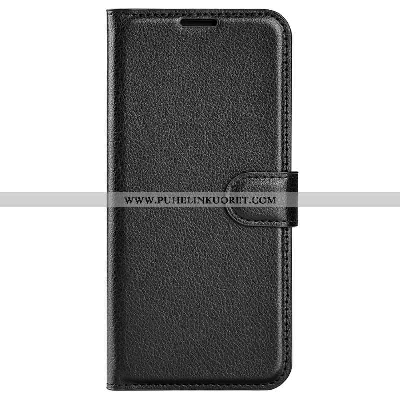 Kotelot Oppo A98 5g Puhelinkuoret Classic Litchi Faux Leather