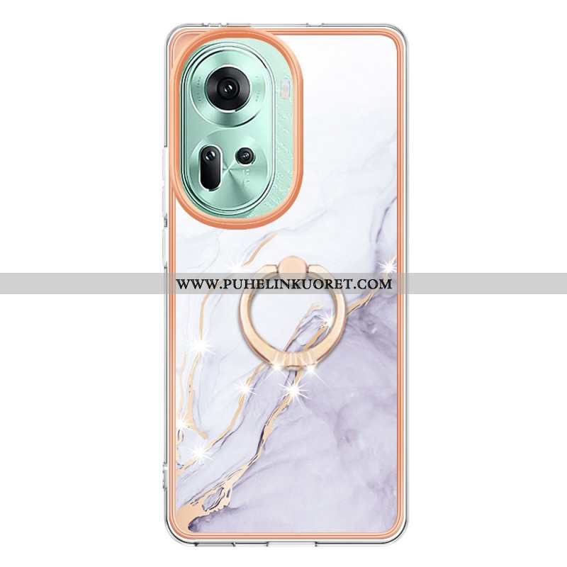 Kuori Oppo Reno 11 5g Marble Design -tukirengas