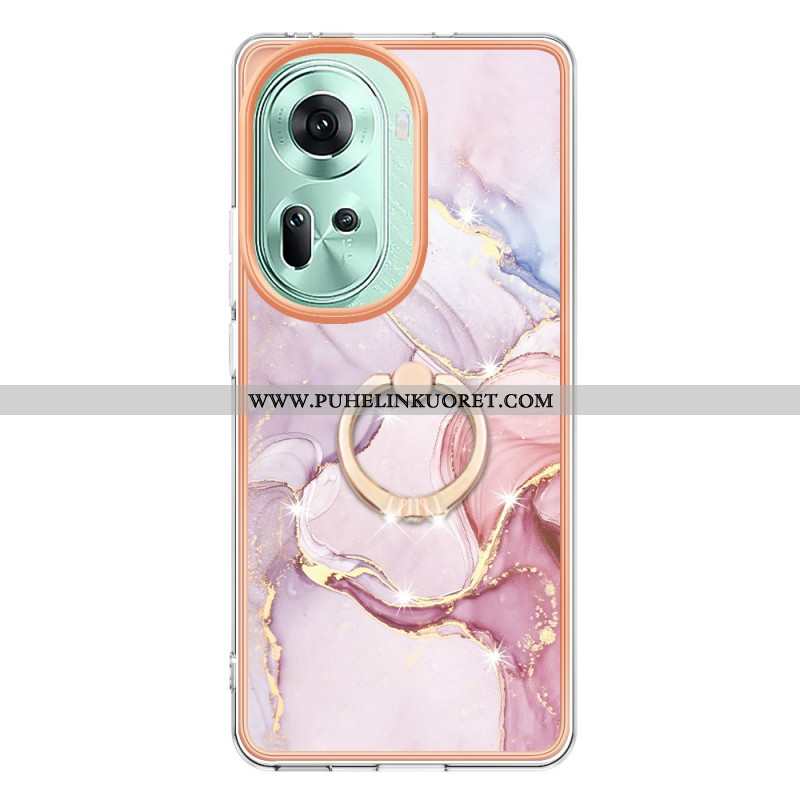 Kuori Oppo Reno 11 5g Marble Design -tukirengas