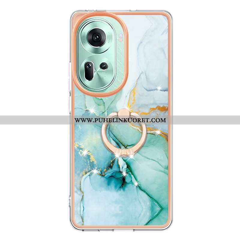 Kuori Oppo Reno 11 5g Marble Design -tukirengas