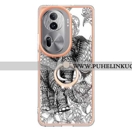 Kuori Oppo Reno 11 Pro 5g Elephant Totem Support Ring Suojakuori