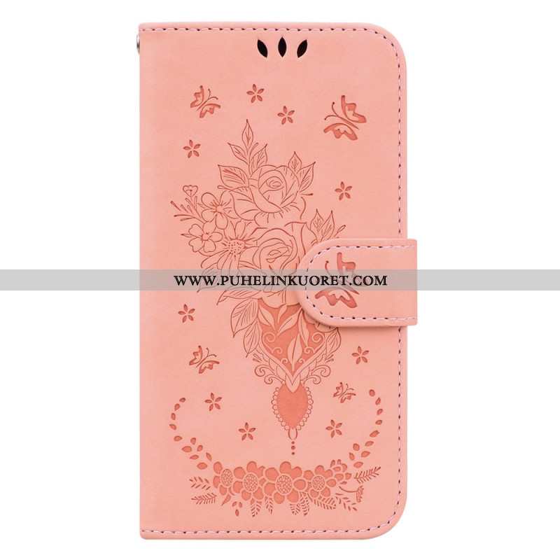 Kotelot Oppo Reno 11f 5g Strap Roses