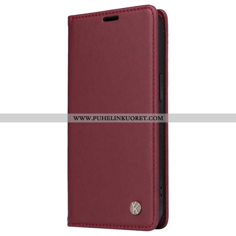 Nahkakotelo Oppo Reno 12 5g Puhelinkuoret Yikatu Leather Style