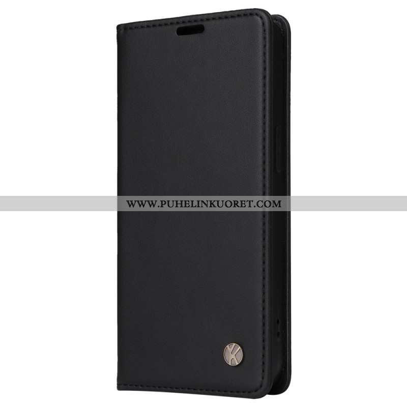 Nahkakotelo Oppo Reno 12 5g Puhelinkuoret Yikatu Leather Style