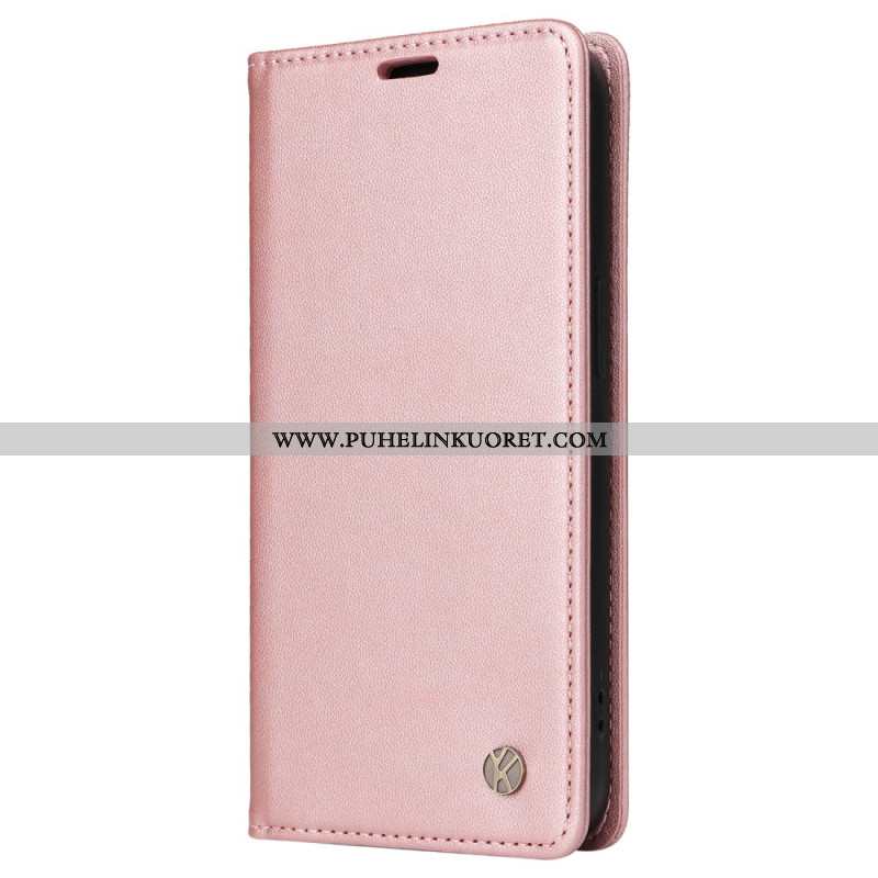 Nahkakotelo Oppo Reno 12 5g Puhelinkuoret Yikatu Leather Style