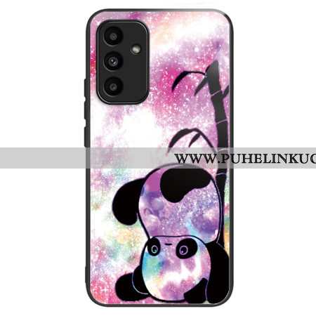 Kuori Samsung Galaxy A15 5g Söpö Panda Karkaistu Lasi