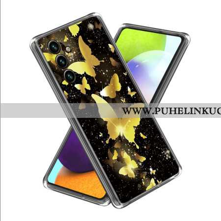 Puhelinkuoret Samsung Galaxy A15 Kirkkaat Perhoset