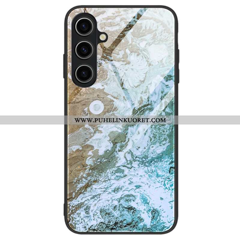 Case Samsung Galaxy A15 Puhelinkuoret Marmorityyppinen Karkaistu Lasi