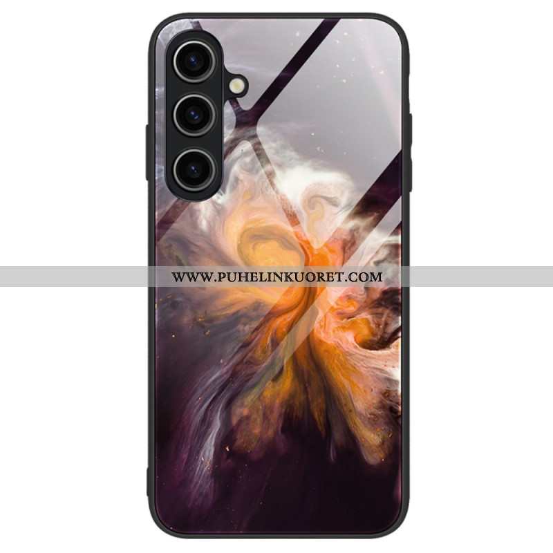 Case Samsung Galaxy A15 Puhelinkuoret Marmorityyppinen Karkaistu Lasi