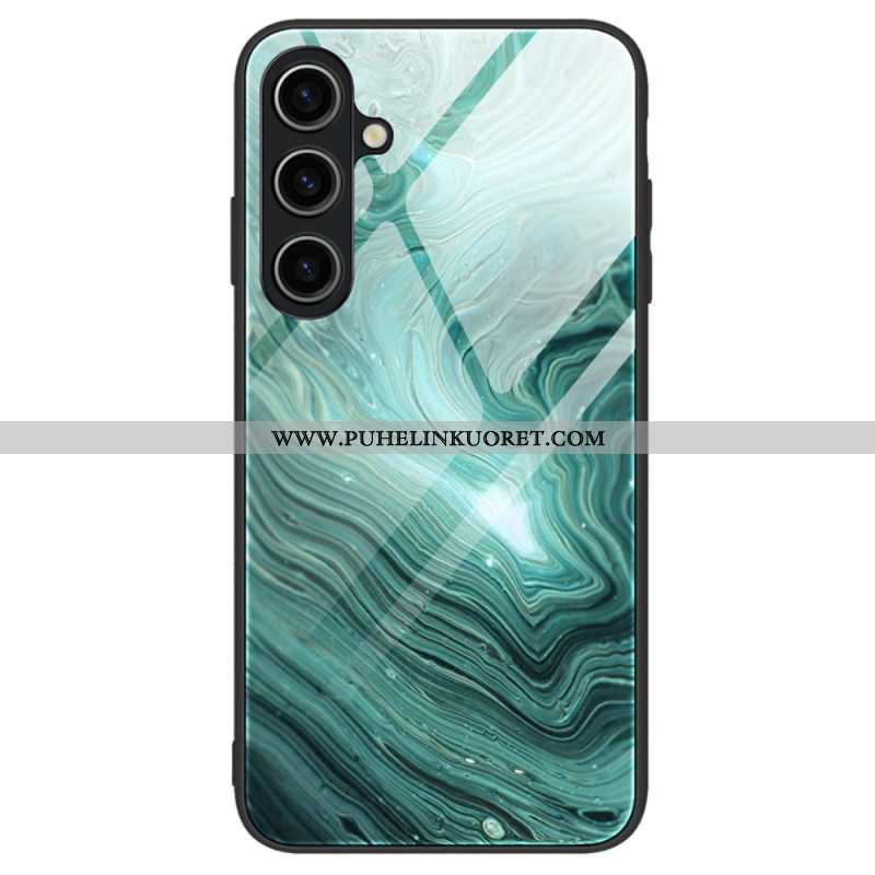 Case Samsung Galaxy A15 Puhelinkuoret Marmorityyppinen Karkaistu Lasi