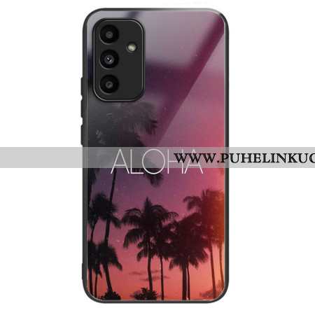 Kuori Samsung Galaxy A15 Aloha Karkaistu Lasi Suojakuori