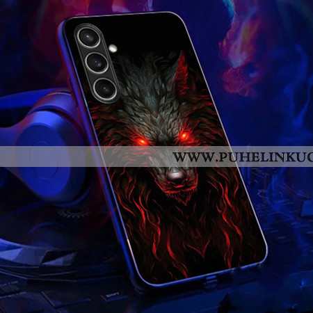 Case Samsung Galaxy A16 5g Puhelinkuoret Soita Flash-sarjan Punasilmäinen Susi