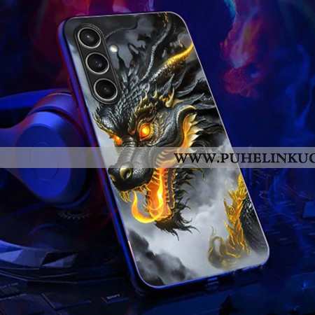 Kuori Samsung Galaxy A16 5g Soita Flash-sarjan Black Dragon