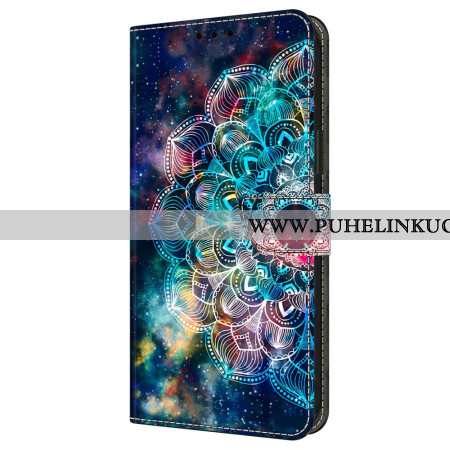 Kotelot Samsung Galaxy A16 5g Gyroskooppinen Kukkakuvio