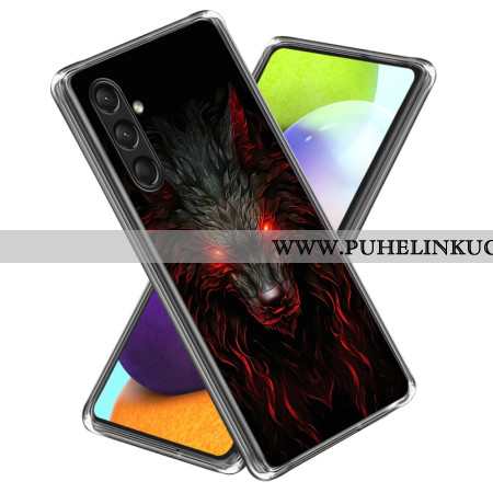 Puhelinkuoret Samsung Galaxy A16 5g Red Wolf Silikoni