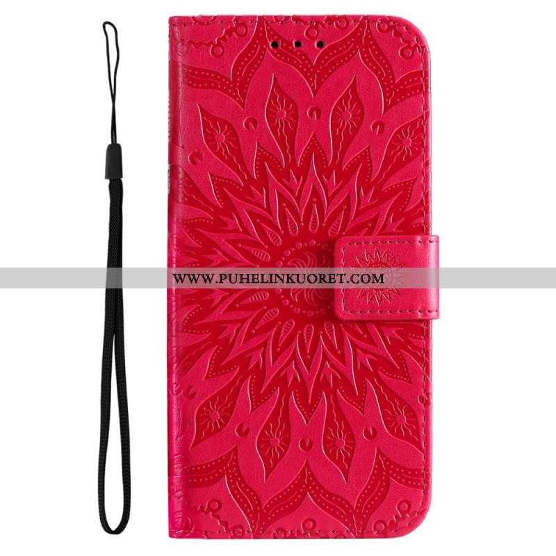 Kotelot Samsung Galaxy A55 5g Upea Mandala Hihnalla Suojakuori