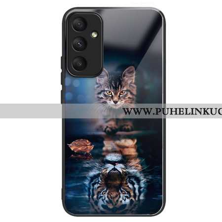 Case Samsung Galaxy A55 5g Puhelinkuoret Cat And Tiger Tempered Glass