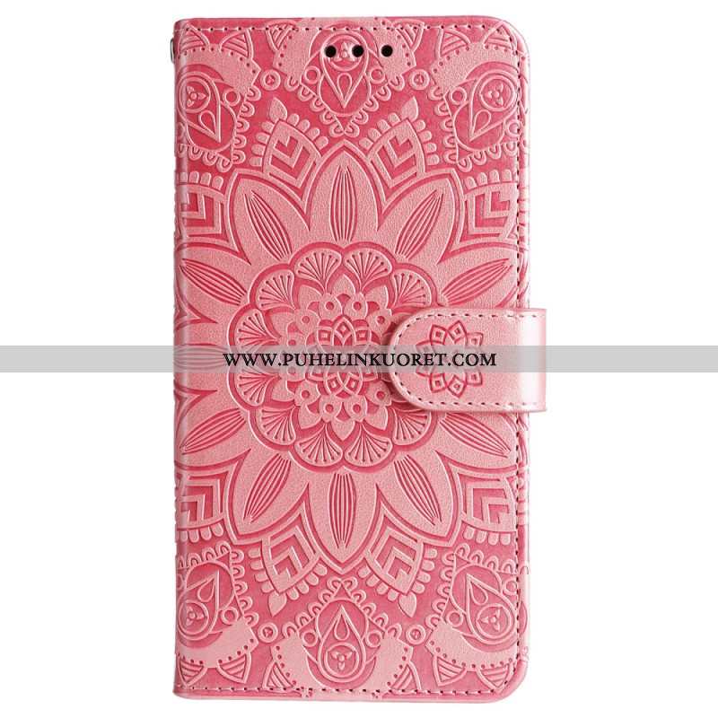 Kotelot Samsung Galaxy M55 5g Mandala Kaulanauhalla Suojakuori