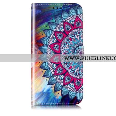 Kotelot Samsung Galaxy S24 5g Mandala-hihnakuvio