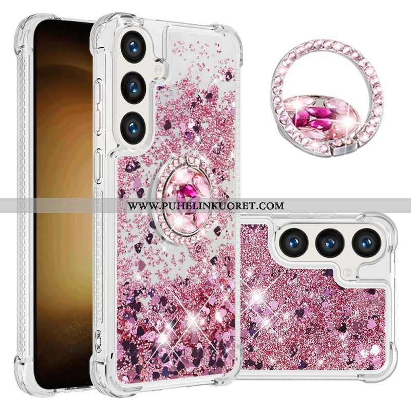 Kuori Samsung Galaxy S24 5g Glitter-tukirenkaalla