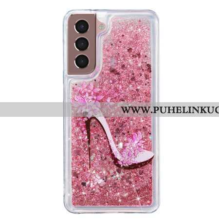 Puhelinkuoret Samsung Galaxy S24 Plus 5g Liquid Glitter -pumppu