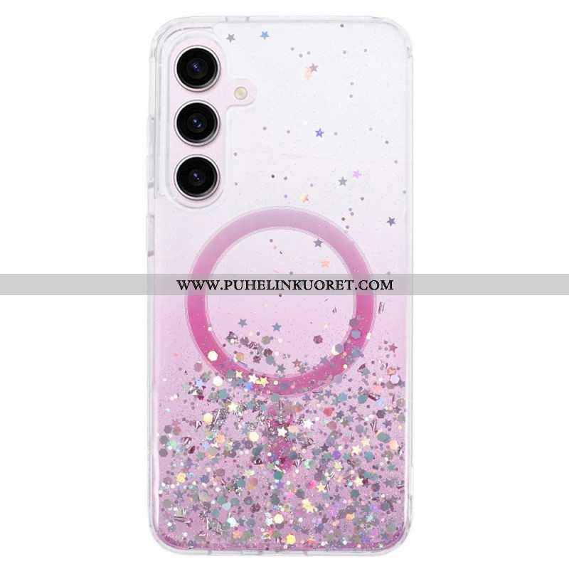 Kuori Samsung Galaxy S24 Plus 5g Magsafe-yhteensopiva Glitter Suojakuori