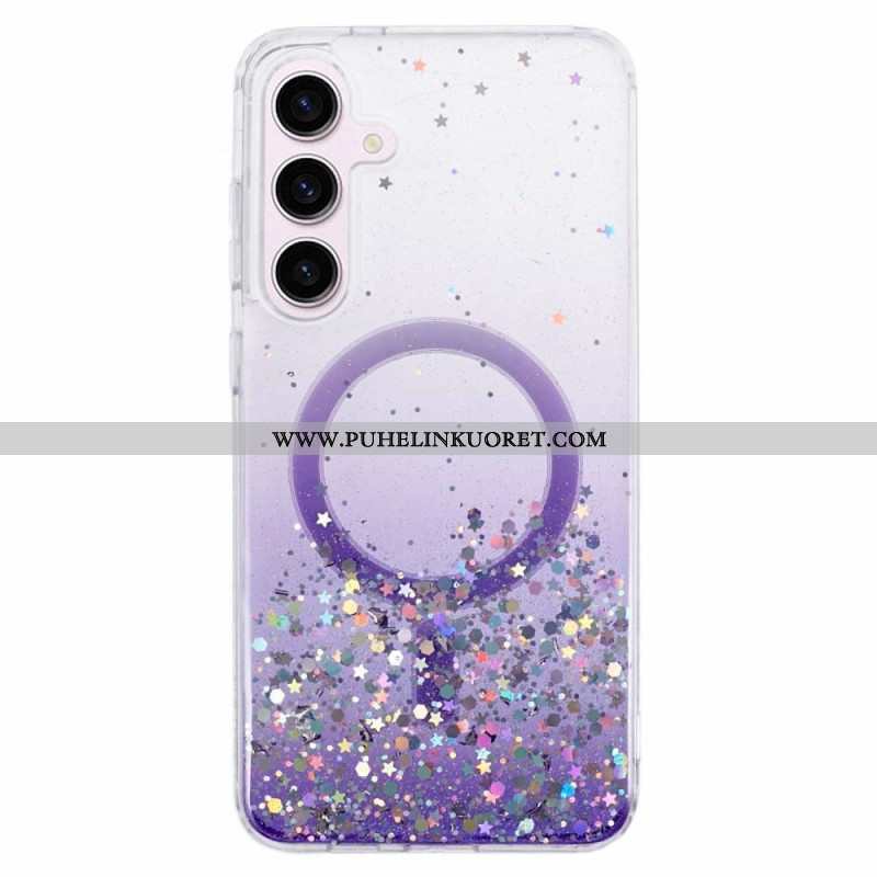 Kuori Samsung Galaxy S24 Plus 5g Magsafe-yhteensopiva Glitter Suojakuori