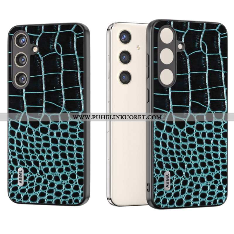 Case Samsung Galaxy S24 Plus 5g Puhelinkuoret Abeel Crocodile Texture Series