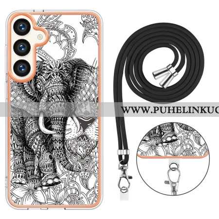 Puhelinkuoret Samsung Galaxy S24 Plus 5g Elephant Totem Johto