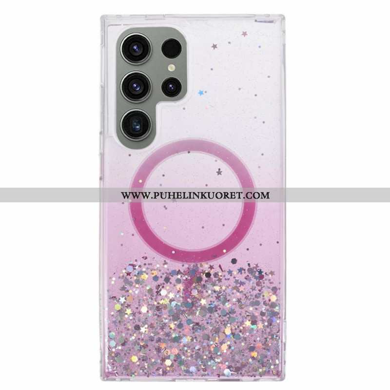 Kuori Samsung Galaxy S24 Ultra 5g Magsafe-yhteensopiva Glitter