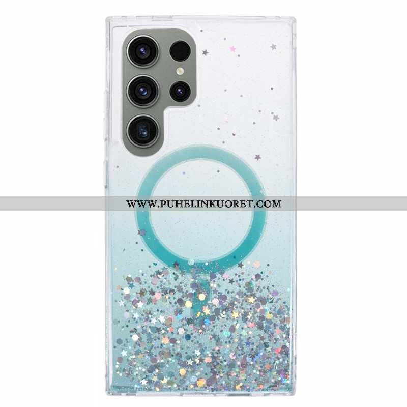 Kuori Samsung Galaxy S24 Ultra 5g Magsafe-yhteensopiva Glitter