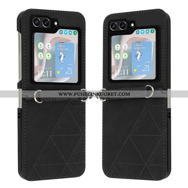 Case Samsung Galaxy Z Flip 5 Puhelinkuoret Keinonahkakolmiot