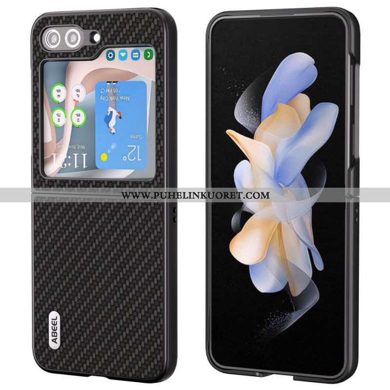 Kuori Samsung Galaxy Z Flip 6 Abeel Carbon Fiber Design