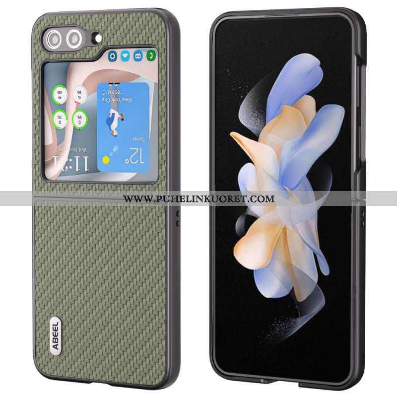 Kuori Samsung Galaxy Z Flip 6 Abeel Carbon Fiber Design