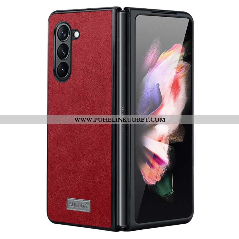 Kuori Samsung Galaxy Z Fold 5 Elegance Leather Abeel